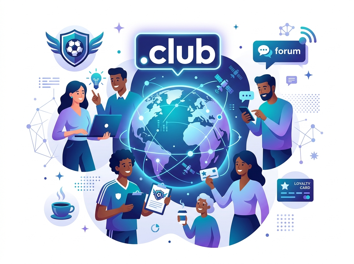 .club domain registration for sports clubs, loyalty programs, and online communities in Pakistan