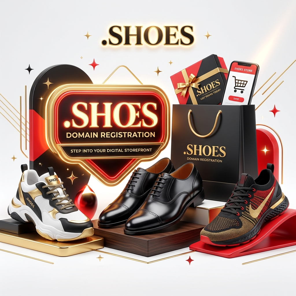 .shoes domain registration for footwear brands, sneaker stores, and leather manufacturers in Pakistan — SilkHost.pk