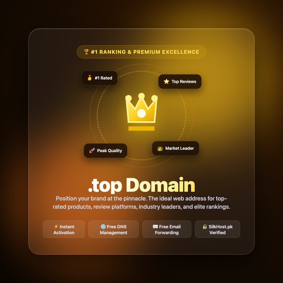 .top domain registration for review websites, elite brands, and market leaders in Pakistan